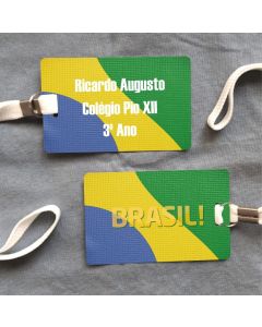 Tag do Brasil Bandeira - Edição Limitada
