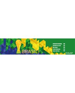 Rótulo para água do Brasil - Edição Limitada