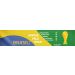 Rótulo para água do Brasil Bandeira - Edição Limitada