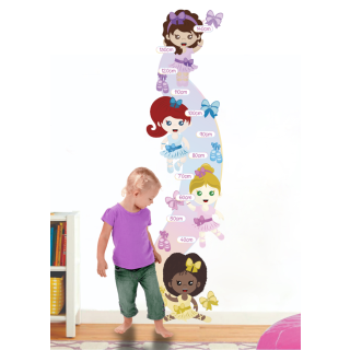 Régua de Crescimento - Bailarinas