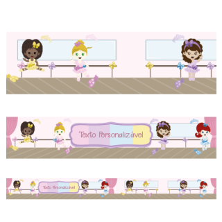 Faixa para Parede Balé