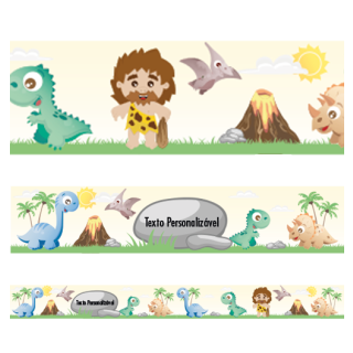 Faixa para Parede Dinossauro