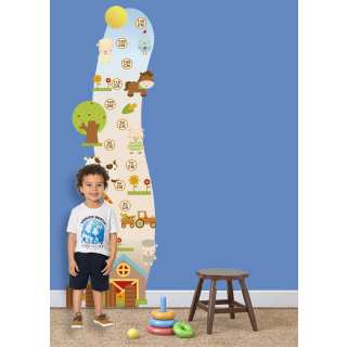 Régua de Crescimento - Fazendinha