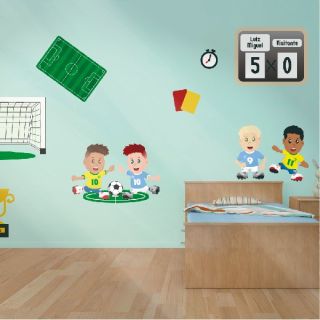 Kit Adesivo de Parede - Futebol