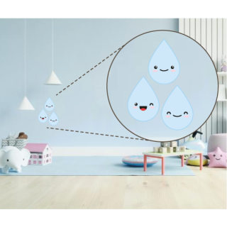 Gotas de Chuva Sorrindo