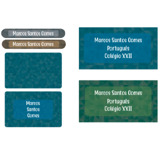 Kit Plus Fund. Padronagem