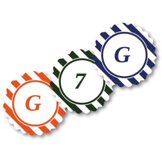 Etiqueta para Lembrancinhas Flor TAM P Coleção Arco-Íris Diagonal