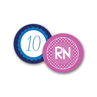 Etiquetas Bebê Mês a Mês Arco-Iris