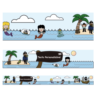 Faixa para Parede Pirata