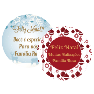 Presente de Natal Redondo