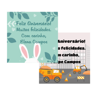 Presente Quadrado Especiais