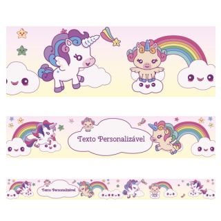 Faixa para Parede Unicórnio
