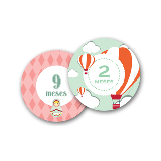 Etiquetas Bebê Mês a Mês TagLab Especiais